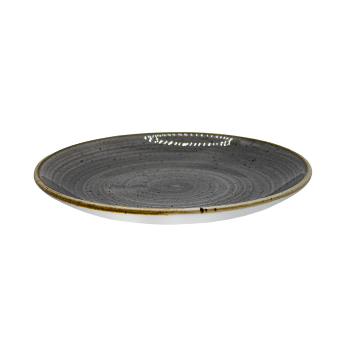 Plato Coupe 28.4 cm Peppercorn Grey Stonecast