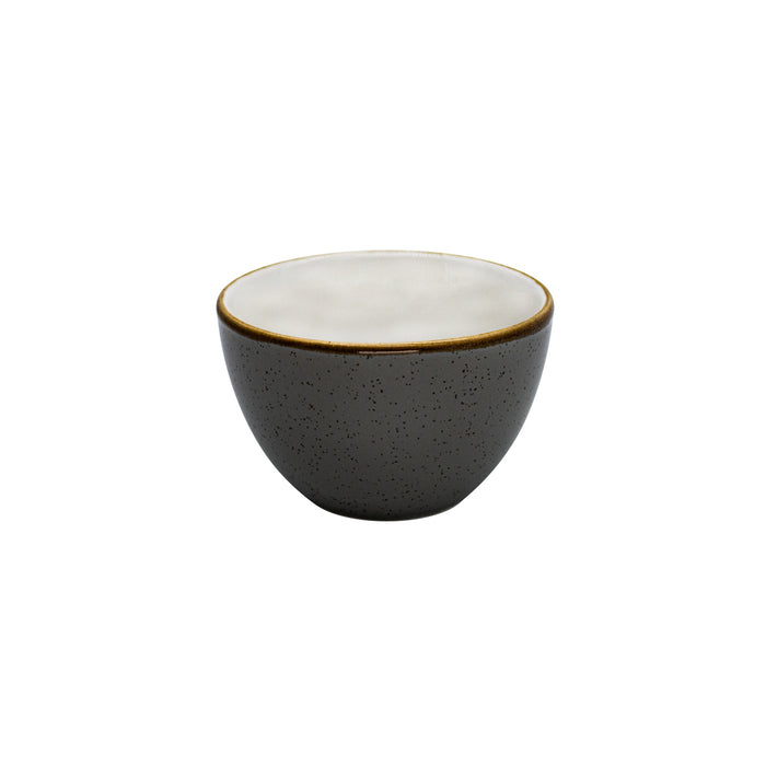Bowl 8 Oz (236ml) Peppercorn Grey Stonecast