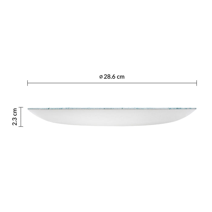 Plato Coupe 28.6 cm Aguamarina