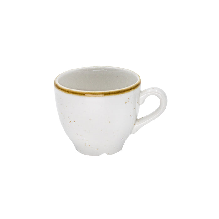 Taza Moka 3 Oz (88ml) Barley White Stonecast