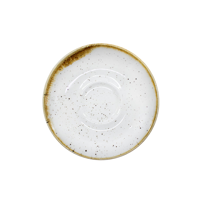 Plato Taza Moka 12 cm Barley White Stonecast