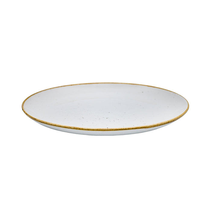 Plato Coupe 28.3 cm Barley White Stonecast