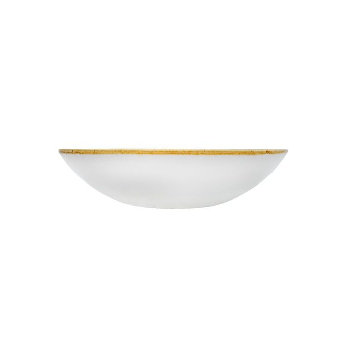 Bowl Coupe 15 Oz (443ml) 18.2 cm Barley White Stonecast
