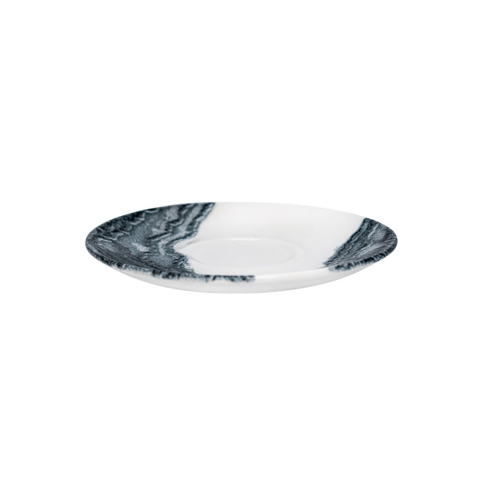 Plato P/Taza Cafe 16 cm Negro Tide