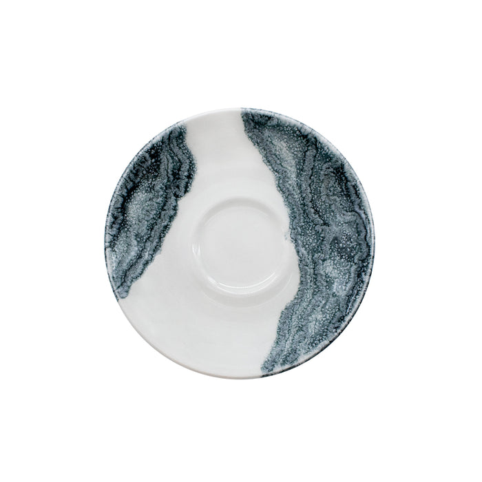 Plato P/Taza Moka 12 cm Negro Tide