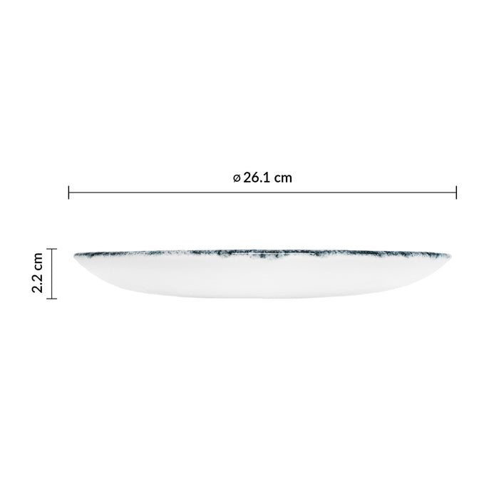 Plato Coupe 26.1 cm Negro Tide
