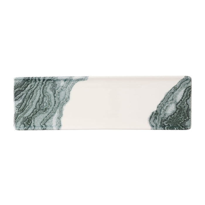 Charola Rectangular 30x8.8 cm Negro Tide