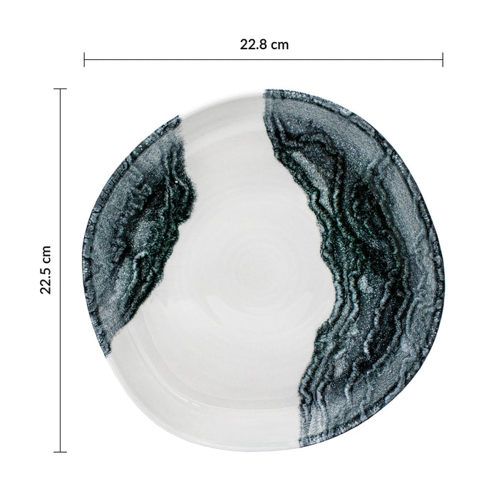 Bowl Organico 22.8 cm Negro Tide