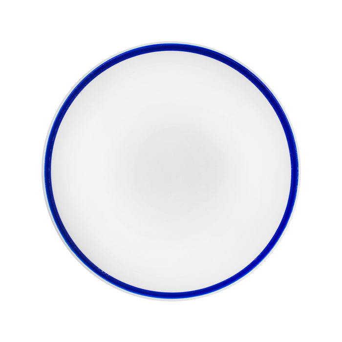Bowl Coupe 40 oz (1183ml) Ceramica Blanco Retro Blue