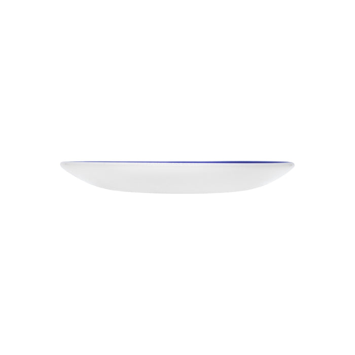 Plato Coupe 16.5 cm Blanco Retro Blue