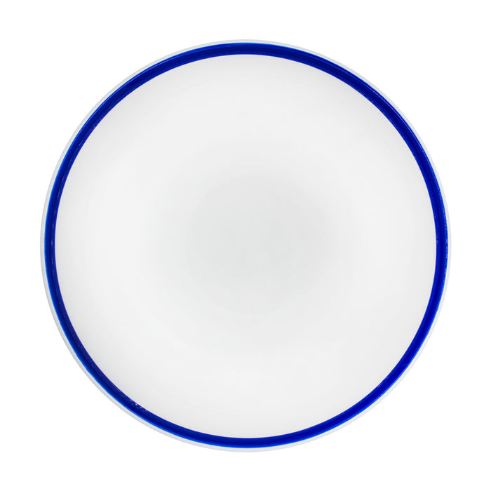 Bowl Coupe 2.5 L Ceramica Blanco Retro Blue