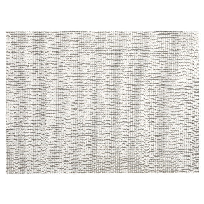 Manteleta Rectangular 36 X 48 Cm Silver Lattice