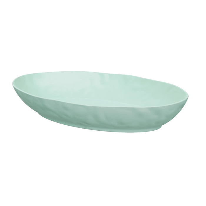 Bowl Oval 3.4L 42x28x7 cm Azul Aqua Pigment