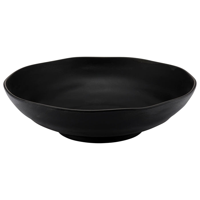 Bowl Oval 4L 33.8x9.2 cm Melamina Negro Pigment
