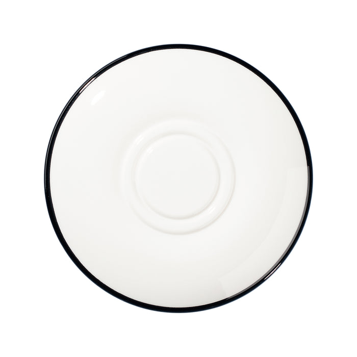 Plato P/Taza Cafe 16 cm Modest Black