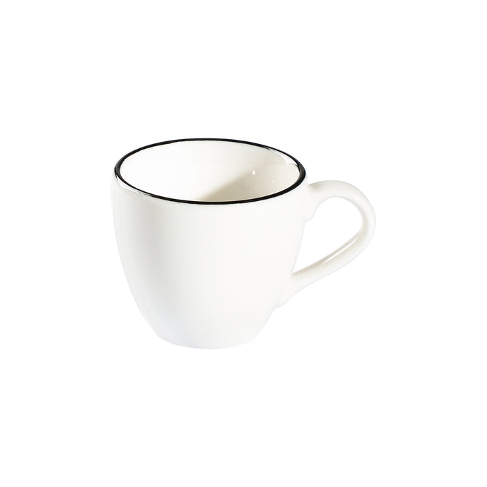 Taza Moka 2 3/4 Oz (81ml) Modest Black