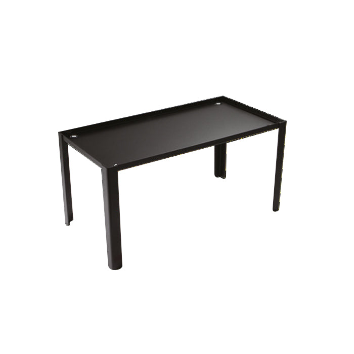 Elevación Rectangular 20x40x20 cm Acero Pintado Negro