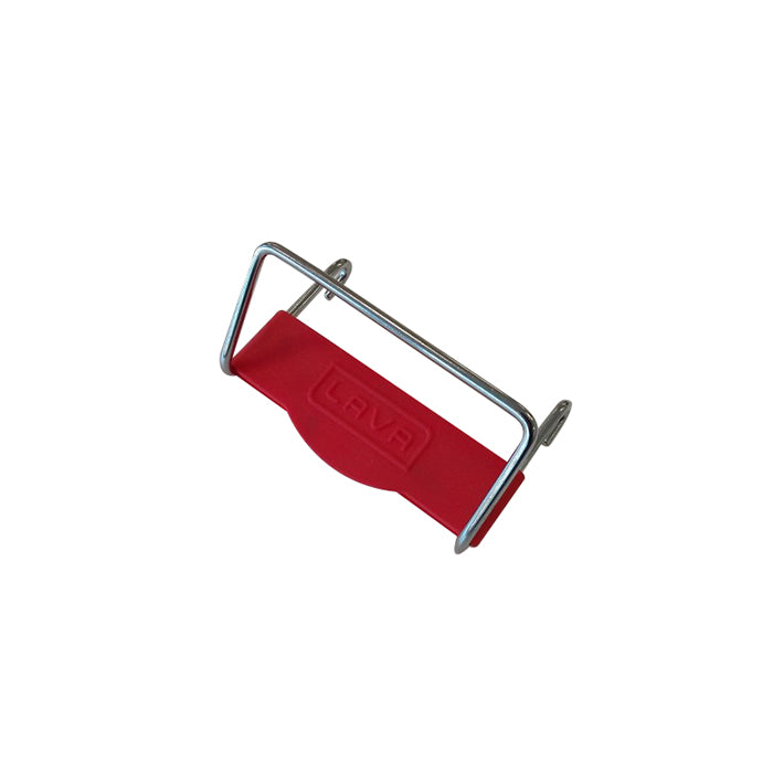 Colgador De Tapa Silicon Rectangulo 7 X 10 Cm Rojo