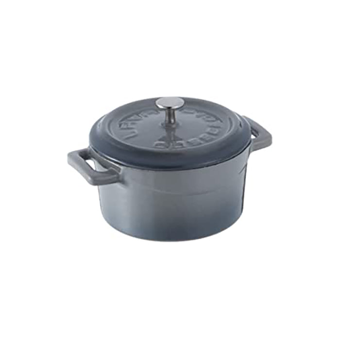 Cacerola Redonda 25 3/4 Oz (444ml) 14 Cm Hierro Fundido Gris