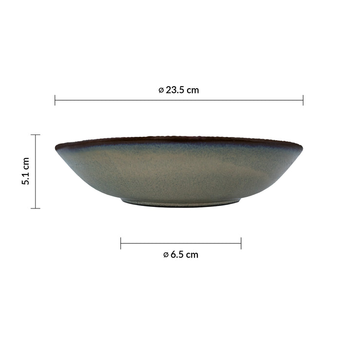 Plato Hondo 1 lt 23.5x5.1 cm Matris