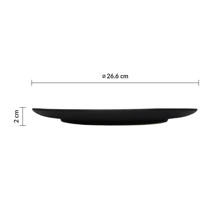 Plato Coupe 26.6 cm Porcelana Ambar D'ombre