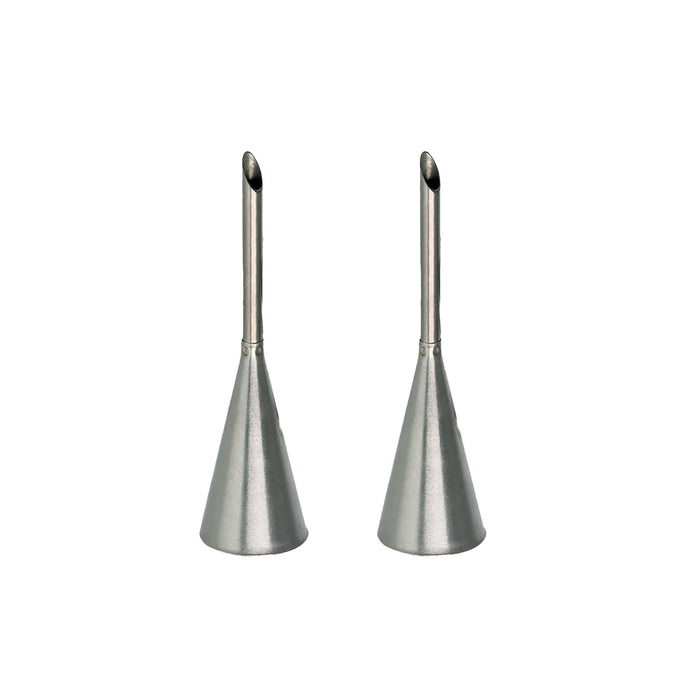Set 3 Dullas Decorativas 4/6/8 cm Acero Inoxidable