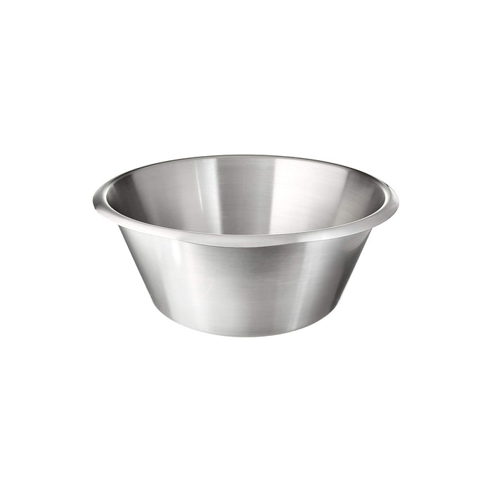 Bowl Fondo Plano 1Lt 16x8.5 cm Acero Inoxidable