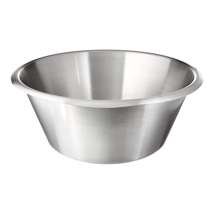 Bowl Fondo Plano 3.5Lt 24x11.5 cm Acero Inoxidable
