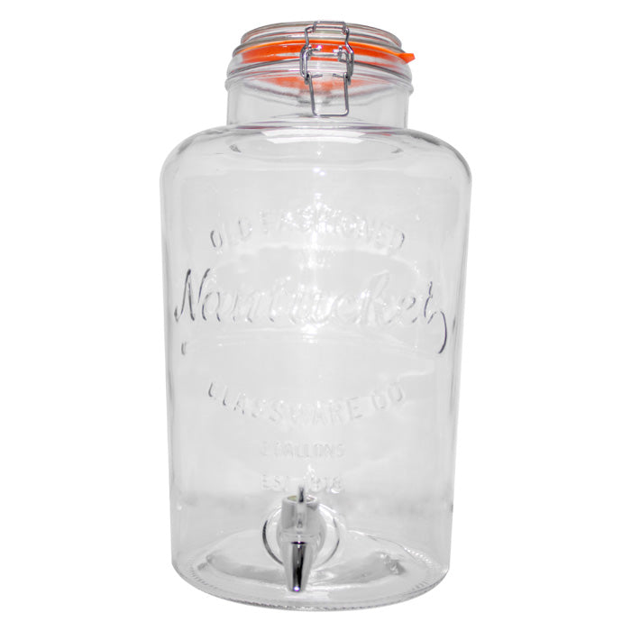 Dispensador De Jugos 8 Lt Vidrio Siena