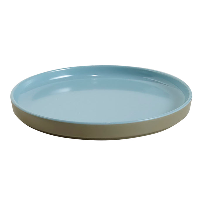 Plato/Tapa 27x2cm Melamina Azul Bento Box