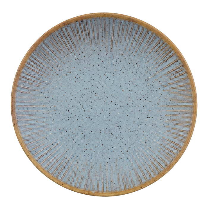 Plato Borde Alto 27x3 cm Melamina Aqua