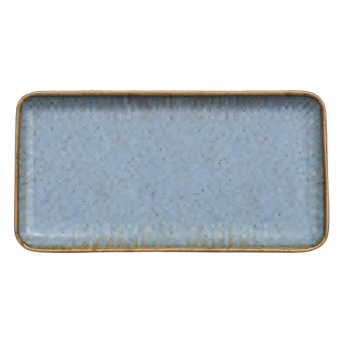 Charola Rectangular 31x12.5x1.7 cm Melamina Aqua