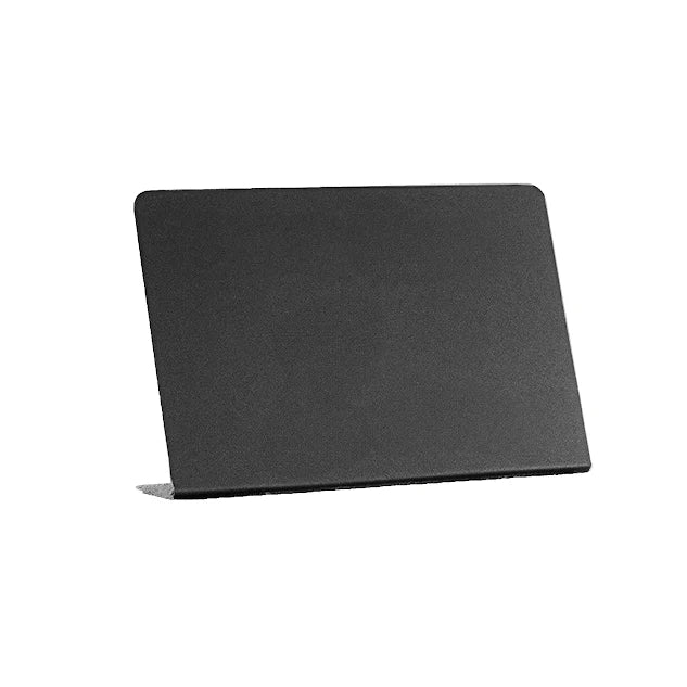 Pizarra Rectangular 10x7.3x3 cm Acrilico Negro