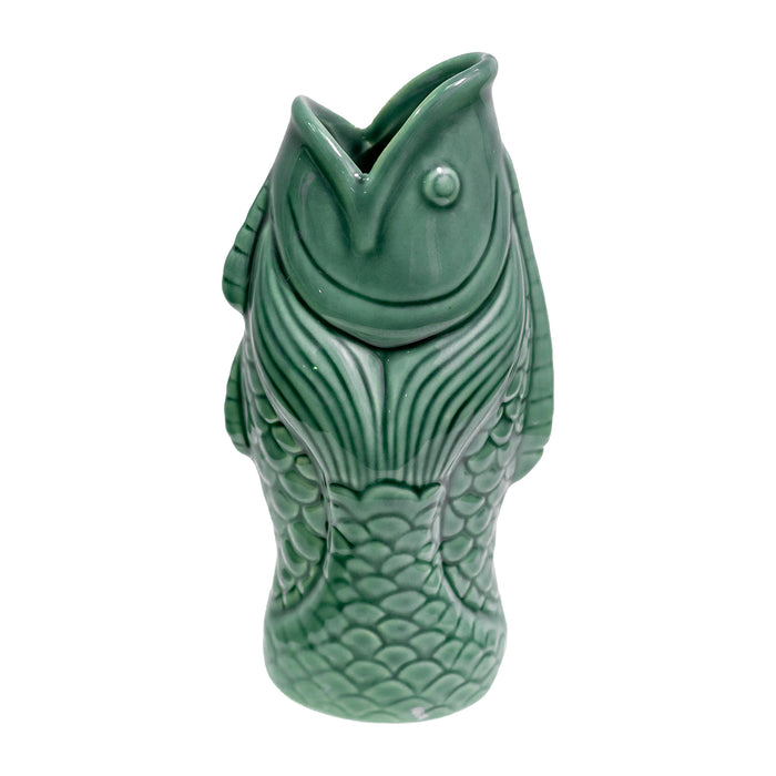 Vaso Tiki Pez 10 4/5 Oz (319ml) Ceramica Verde Tiki Vibes