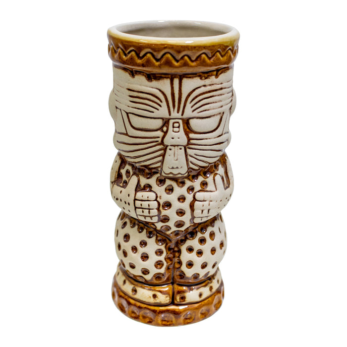 Vaso Tiki Antiguo Jefe 11 4/5 Oz (348ml) Cerámica Café Tiki Vibes
