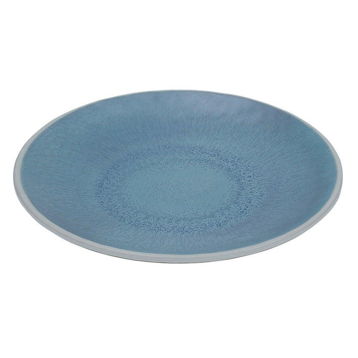 Plato 27.9cm Melamina Azul Greece