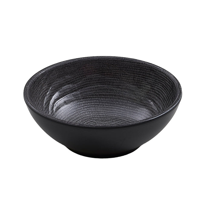 Bowl 4 3/4 Oz (140ml) 10x3.5cm Melamina Negra Lines