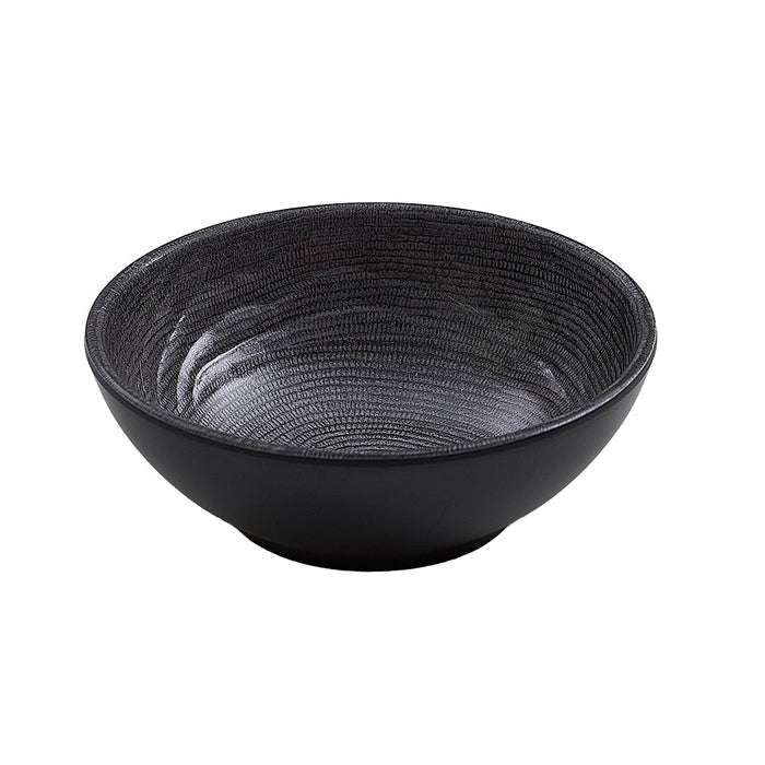 Bowl 4 3/4 Oz (140ml) 10x3.5cm Melamina Negra Lines