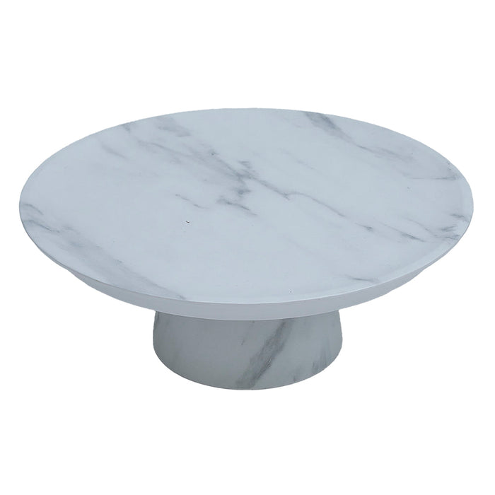 Base Para Pastel 32x12.2cm Melamina Efecto Marmol