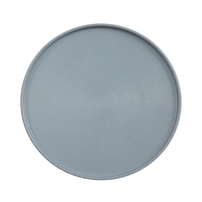 Plato Coupe 23.5x1.5 cm Melamina Azul Tucson