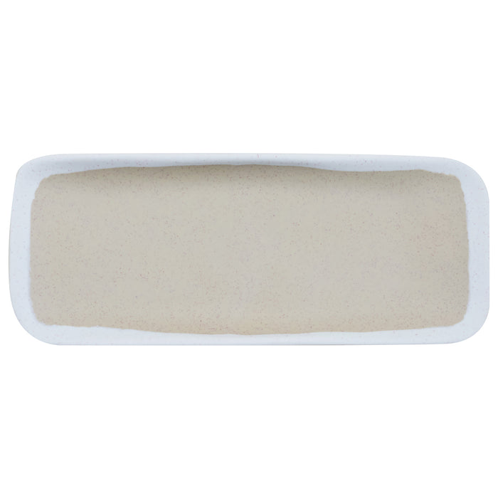 Charola Rectangular 31x12.5x1.7 cm Melamina Blanco Pure