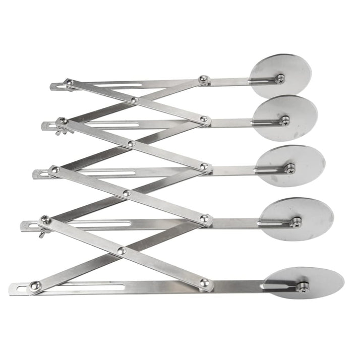 Cortador P/Masa 5 Ruedas 6 cm Acero Inoxidable