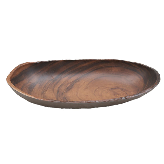 Bowl 2.5Lt 43x24x7.5cm Melamina Efecto Madera African Wood