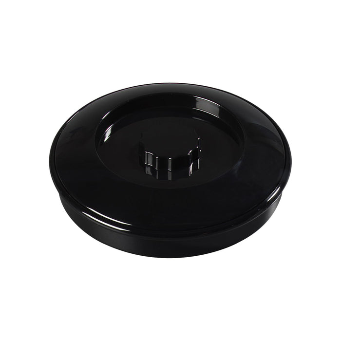 Tortillero C/Tapa 19x4.5 cm Plastico Negro