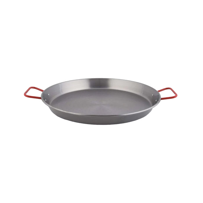 Paellera 40 Cm 9 Porciones Acero Pulido Carbono
