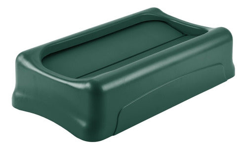 Tapa Giratoria Para Bote 52x28.9x12.7 cm Plastico Verde