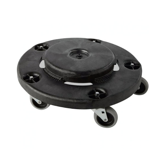 Plataforma Rodante 18.2 X 18.2 X6.6 Cm Plastico Negro