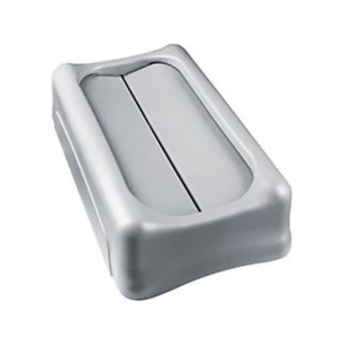 Tapa Osciliante Para Contenedores 52.1x28.9x12.7cm Plastico Gris Slim Jim