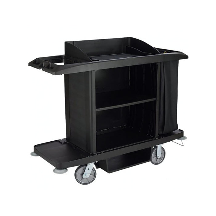 Carro Para Ama de Llaves 152.4x55.9x127 Cm Plastico Negro