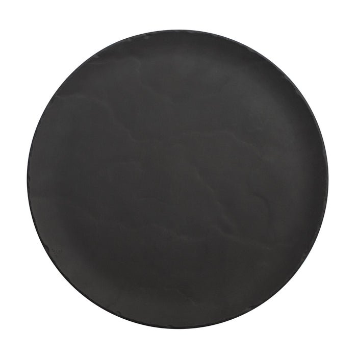 Pizarra Redonda 32 cm Gris Mate Basalt